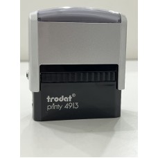 Carimbo 4913 P2 Prata/Preto - 77710