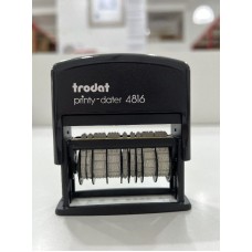 Carimbo 4816 P2 Dd/Pl Duplo C/ Placa Texto 164971