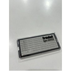 6003 New Conj.letras/Num 3 Mm Carimbo Typo 82112