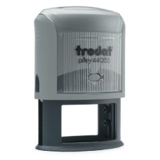 Carimbo 44055 Oval Cinza 55 X 35 Mm 87904